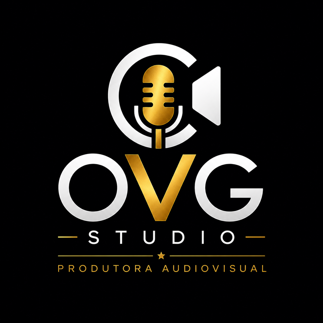 Logotipo OVG Studio & Produtora