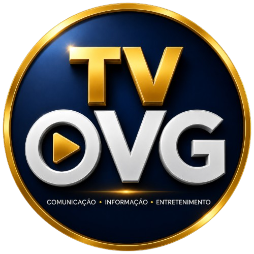 Logo oficial da TV OVG